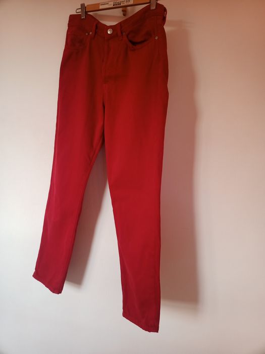 Pantaloni denim H&M talie înaltă