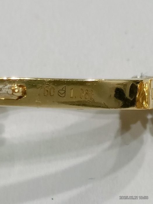 Vind cercei din aur 18kt cu diamante