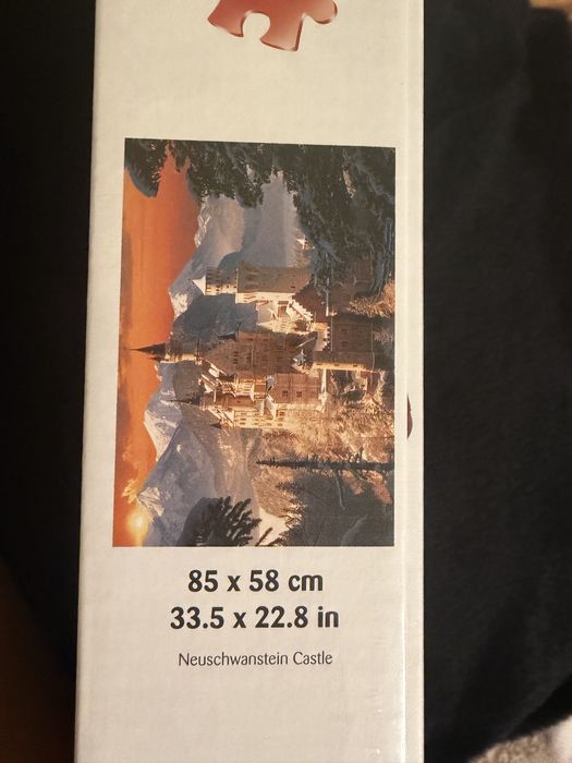 Пъзел Заснежен замък Neuschwanstein - TrefI 1500 части