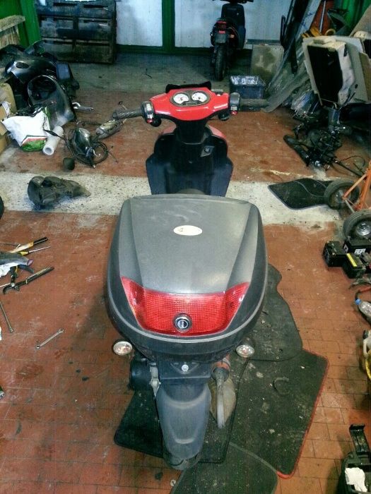 Garelli Faspider-50-На части