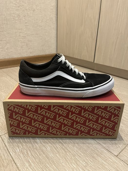 Кеды Vans Old Skool черные (оригинал)