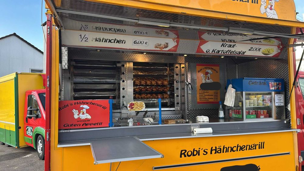 Rulotă / Food Truck Pui Rotisat – Fiat Ducato, complet echipat