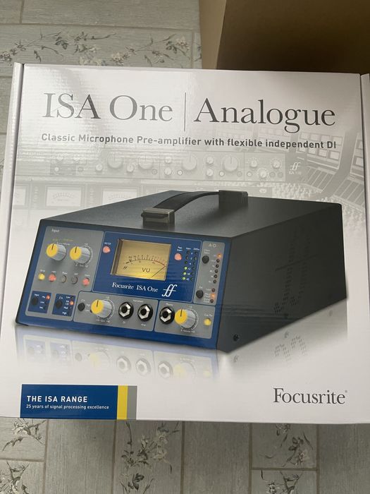 Продаю новый предусилитель Focusrite ISA One