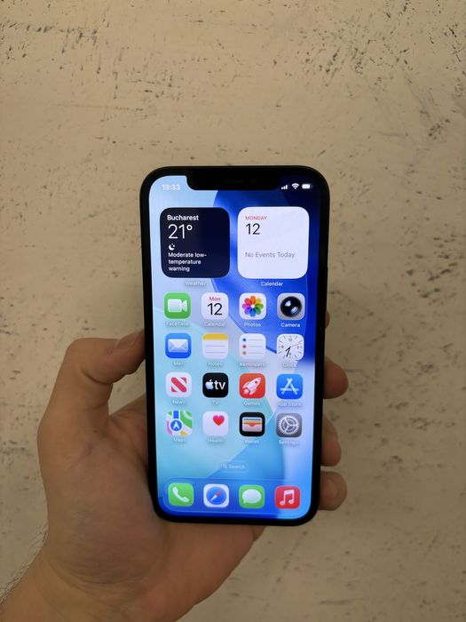 IPhone 12 Negru Black Stare Impecabila 64 GB Neverlocked baterie 90%