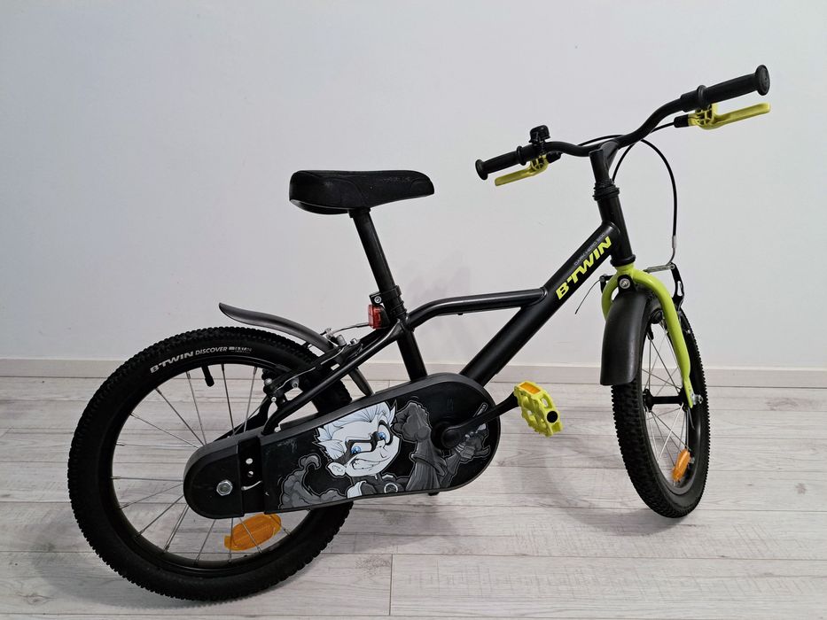 Bicicletă copii BTWIN – 16” (4–6 ani, 105–120 cm)