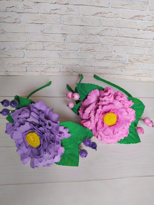 Различные ободки, заколки, повязки,венки