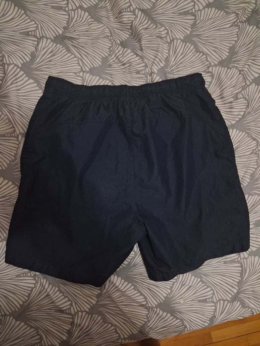 Pantaloni nike scurti albastru inchis/negru plaja