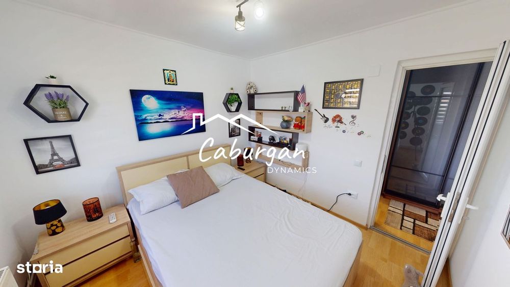 Ap cu 2 camere - 41 mp utili + balcon, mobilat si utilat, Piata Rahova