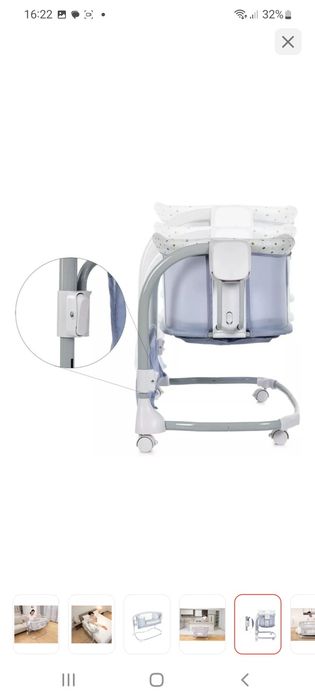 Кроватка люлька манеж