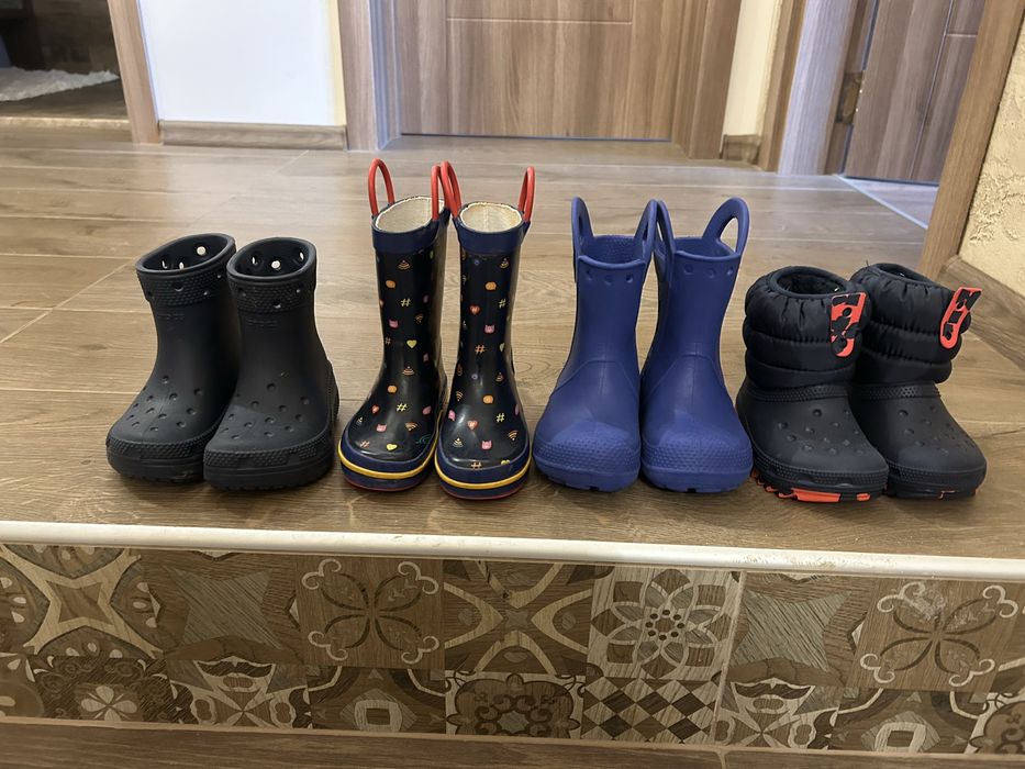 Детски зимни/гумени ботуши Crocs C 6 - C 9