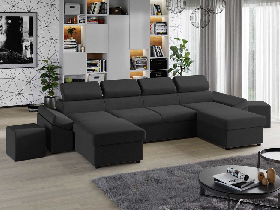 Coltar U Extensibil Jamaica gri inchis - Transport Gratuit