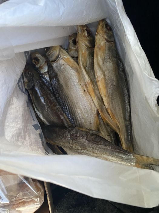 кептирилген балыктар бар