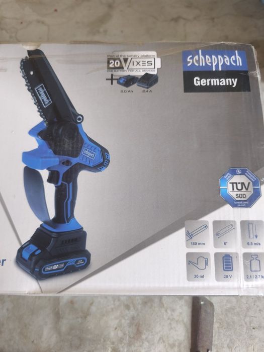 Верижен трион Scheppach