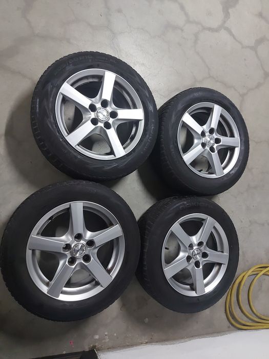 Set jante aliaj+cauciucuri iarna Opel inclusiv prezoane