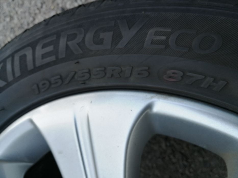 Опел 4Х100 16 цола с летни гуми