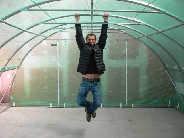 Solar/Sera Gradina tip tunel folie armată teava galvanizata 2x2-6x20ab