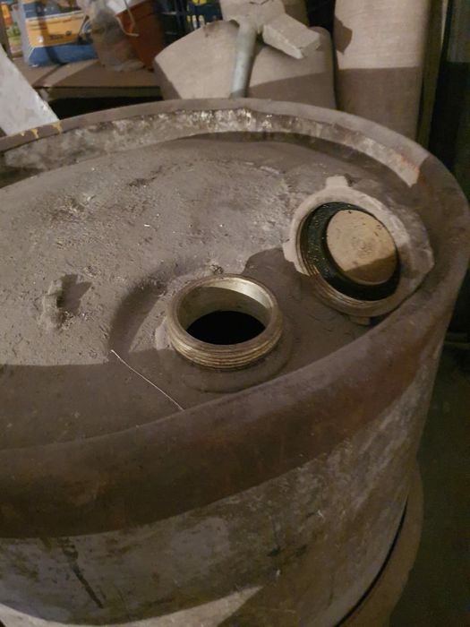 Бочка ёмкость алюминиевая.