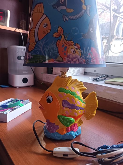 Светильник ночник.Рыбки