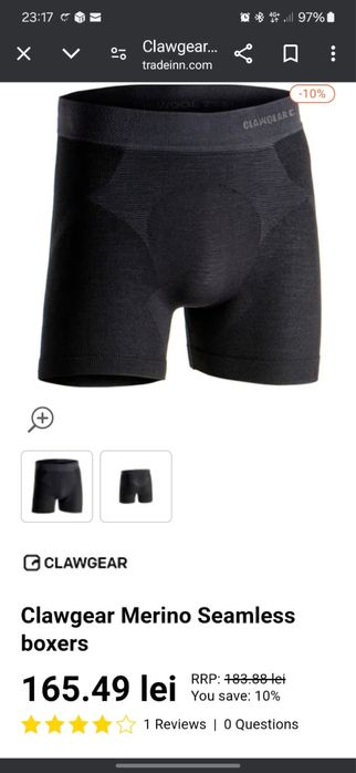 Vand boxeri CLAWGEAR