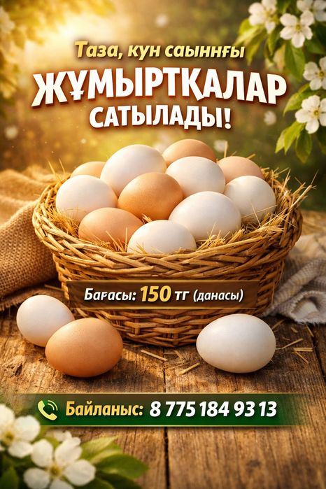 Қолдың жұмыртқалары бар