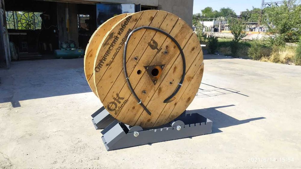 Ролики для размотки кабельных барабанов