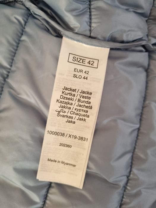 Дамско яке orsay, тъмносиньо на цвят, размер 42