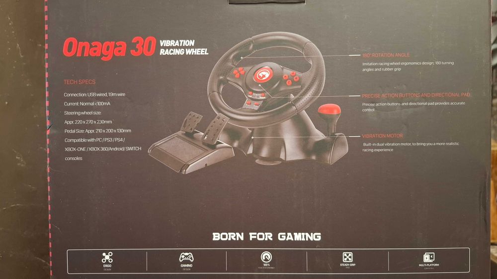 Продавам гейминг волан с педали Marvo Scorpion