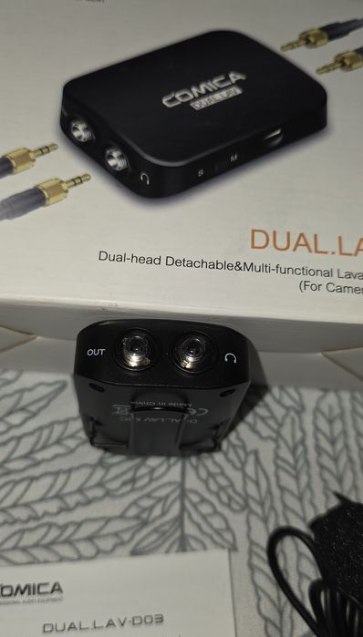 Sistem de doua lavaliere Comica Audio DUAL.LAV D03