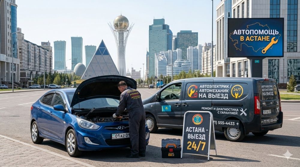 Ремонт авто на вызов