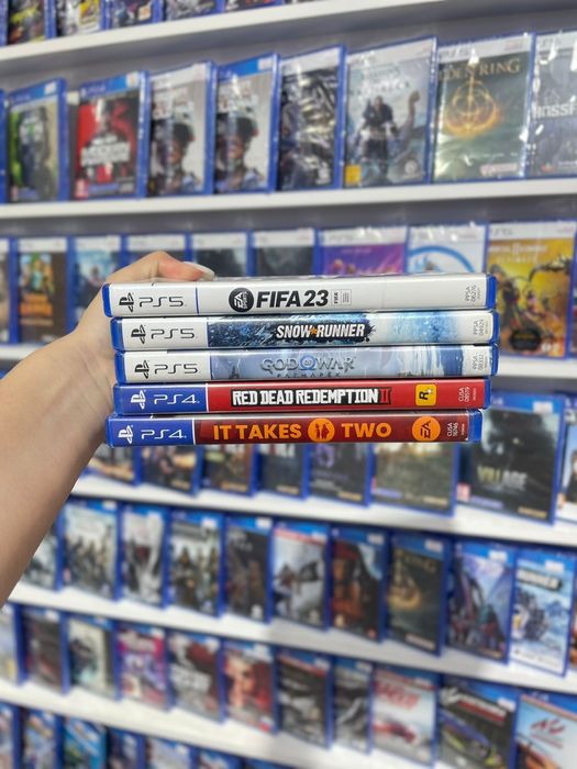 Диски на PS4/PS5