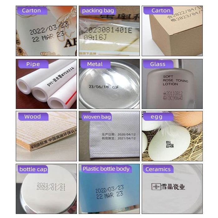 Мини портативный ручной струйный принтер дата производства QR-код