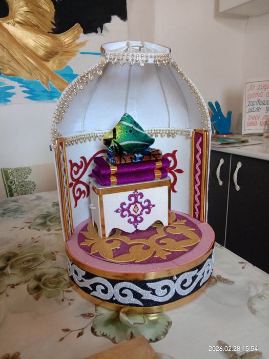 Домбра, юрта ручная работа