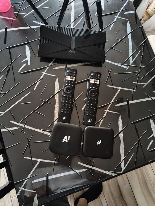 TV Box A1 и рутер А1