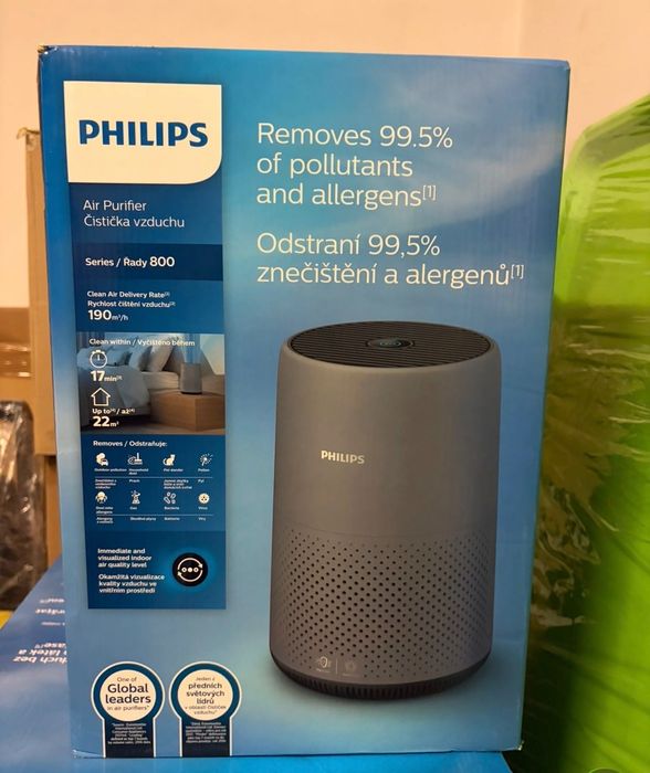 Пречиствател за въздух Philips AC0830/10+ НОВ филтър.