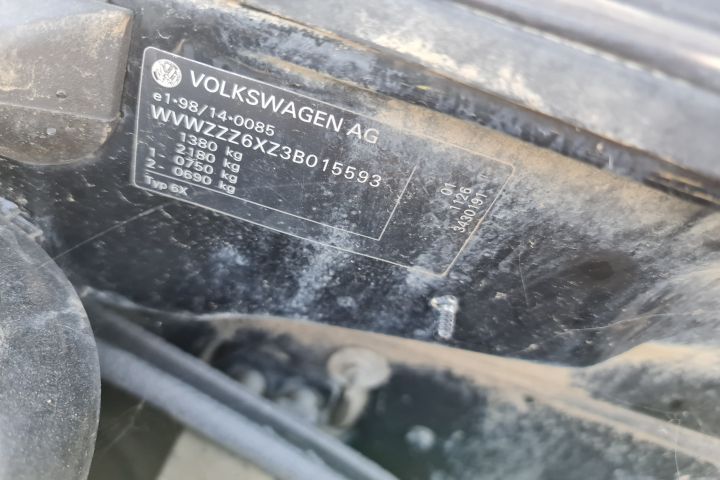 Lampa stop dreapta pe aripa Volkswagen VW Lupo 6X