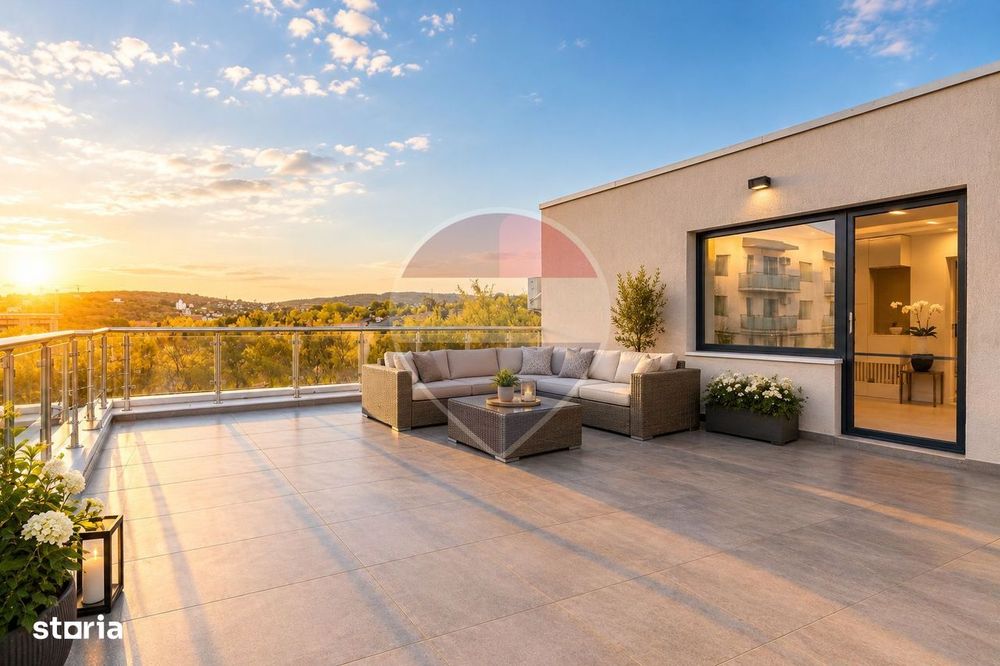 Penthouse Bucium Zen Residence 121Mp + Loc Parcare - 0% Comision