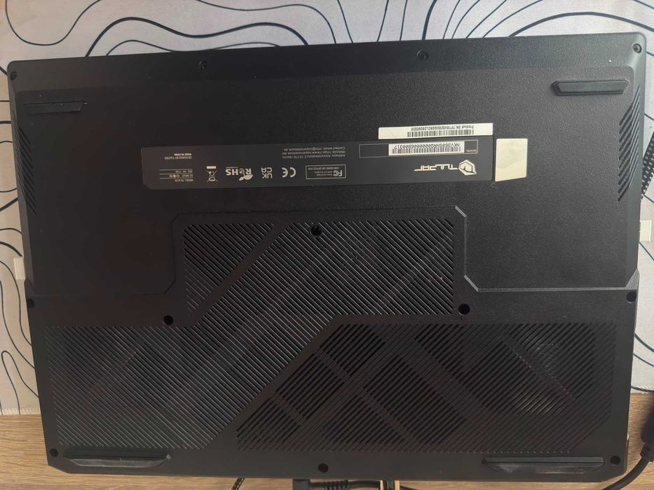 Tulpar T6 Гейминг Лаптоп – i9-14900HX, RTX 5070 Ti, 32GB RAM, 180Hz