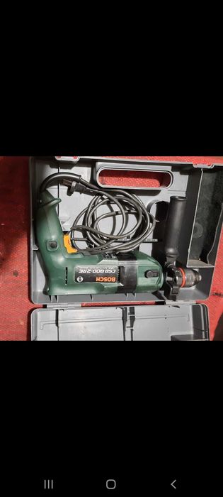 Masina de gaurit cu percutie BOSCH CSB 850 RE