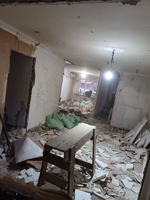 TOSHKENT SHAHAR Bo'ylab DEMANTAJ Kvartera Uy  O'fes buzish Xizmatlari