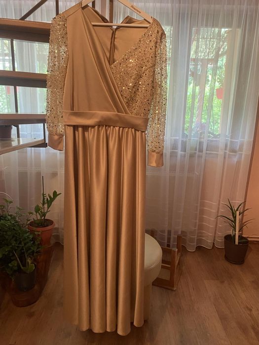 Rochie de ocazie auriu