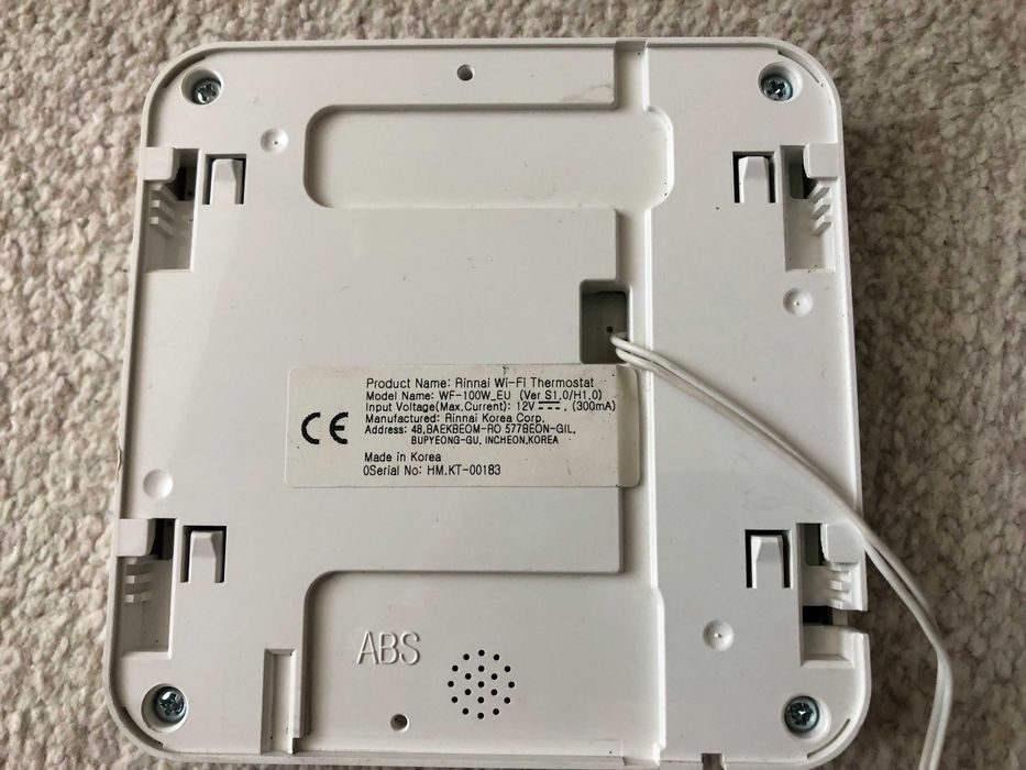 Termostat Chronothermostat Rinnai WIFI boiler Mirai WF 100W + RBMC-35