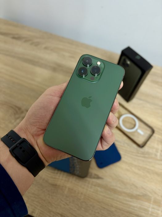 Iphone 13 pro Alpine Green 92% baterie  full box