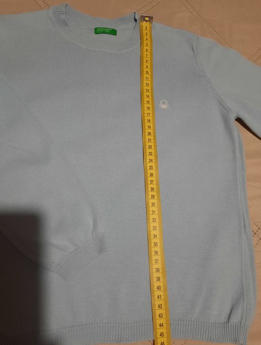 Сет 6-7г. риза, пуловер benetton и панталон