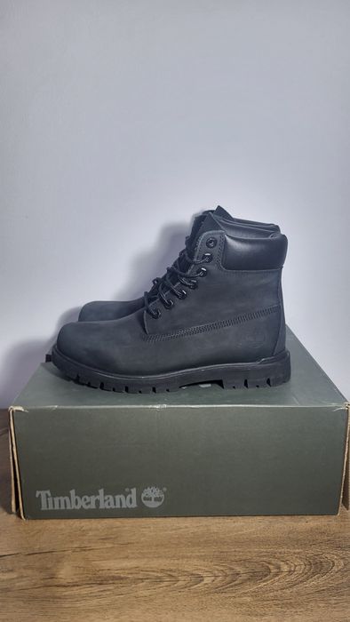 Timberlands 6in Black Boots