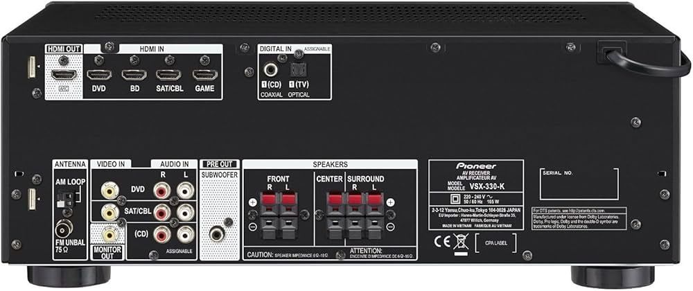 Усилвател - рисийвър Pioneer VSX-330