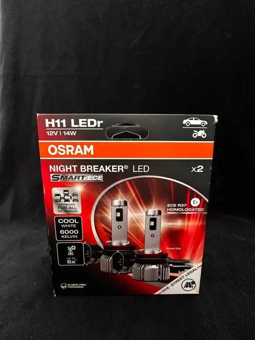 Becuri auto LED Osram Night Breaker LED Smart H11