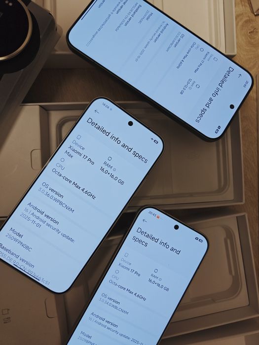 Чисто нов Xiaomi 17 pro 16/512GB
