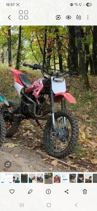 Vând cross 125cc