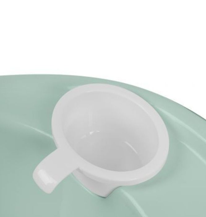 Kikkaboo Вана корито за бебе Lavera Mint с вграден термометър и подлож