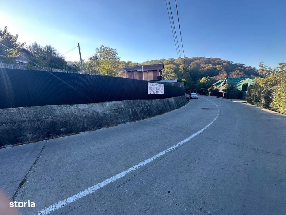 Teren 598 mp | Panorama superba asupra orasului | Toate utilitatile